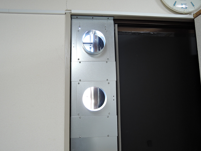 ダクトウォールキットType2設置