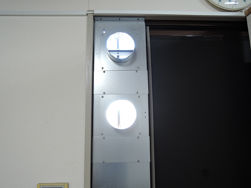 ダクトウォールキットType2設置